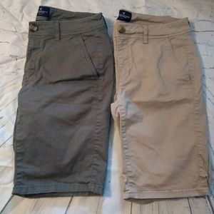 American Eagle Bermuda Shorts Size 6